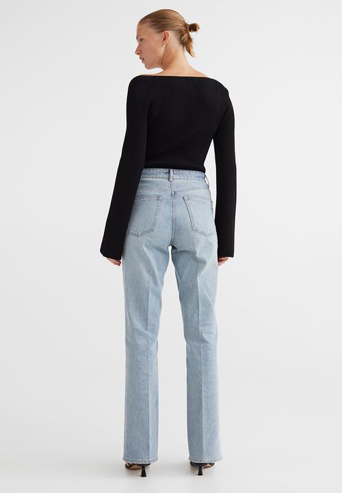 H&M - Straight jeans - light denim blue
