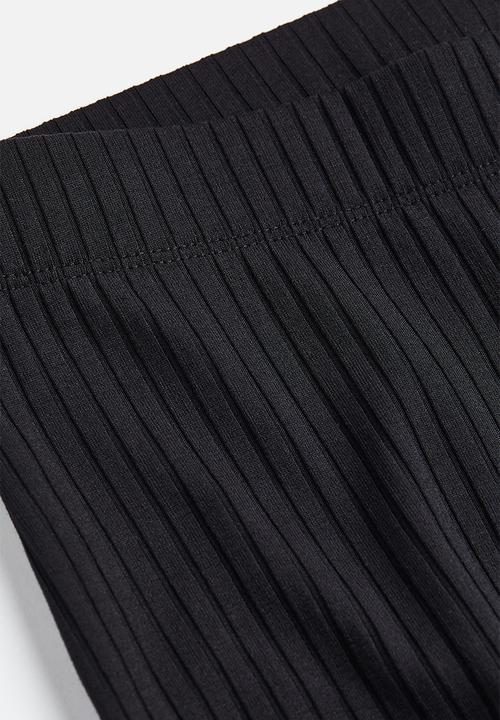 H&M - Flared leggings - black
