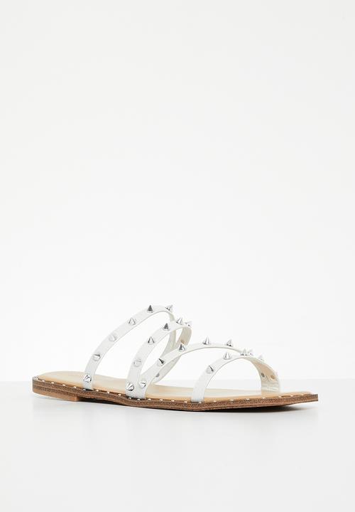 Superbalist - Bria studded sandal - white