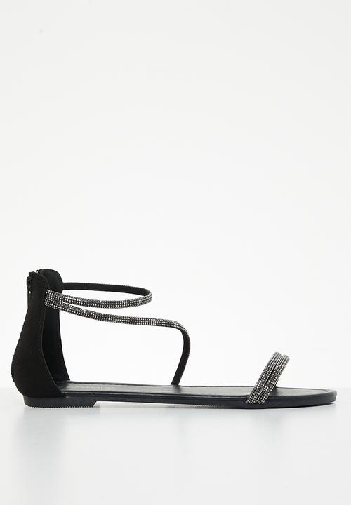 Superbalist - Khanyi anklestrap sandal - black