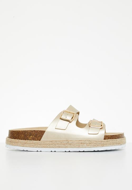 Superbalist - Zoe espadrille - gold