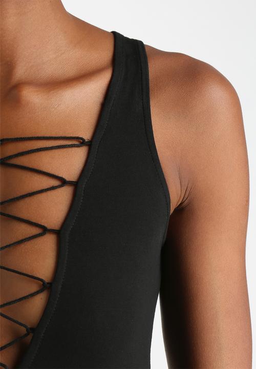 Glamorous - Lace Up Bodysuit