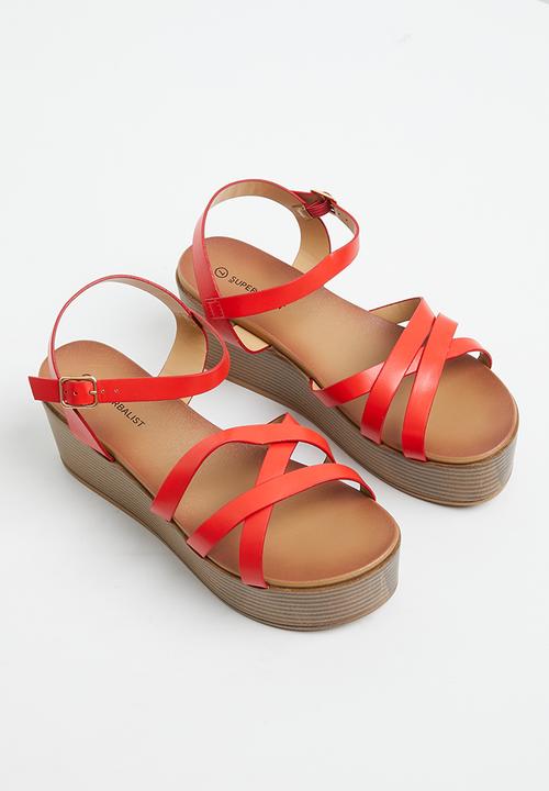 Superbalist - Jameela platform - red