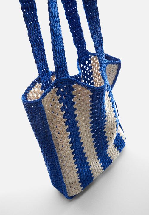 MANGO - Bag paloma - blue