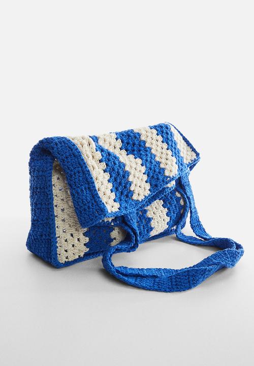 MANGO - Bag paloma - blue