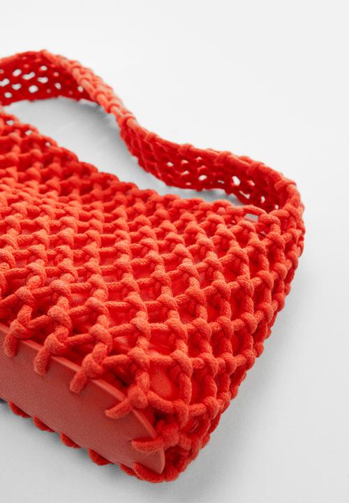 MANGO - Bag delfina - orange