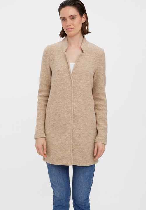 Vero Moda - Brushed katrine jacket - silver mink