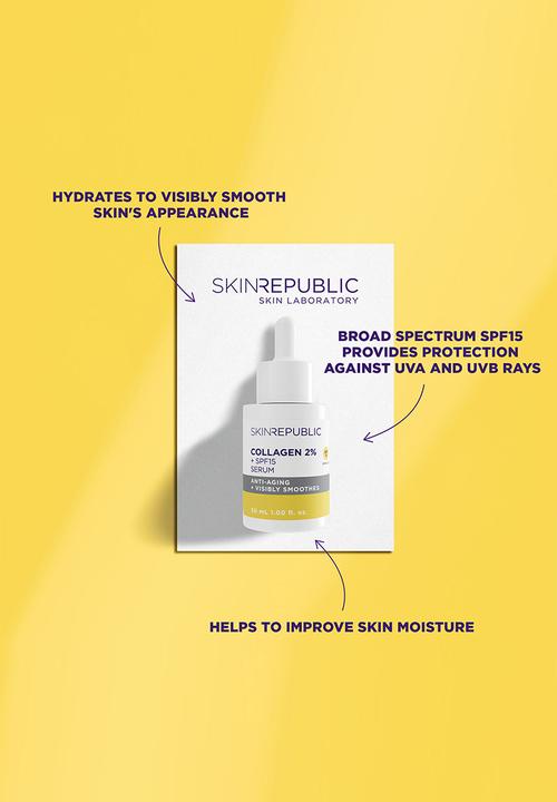 Skin Republic - Collagen 2% + SPF Serum 30ml