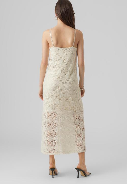 Vero Moda - Maya singlet 7/8 dress jrs - birch