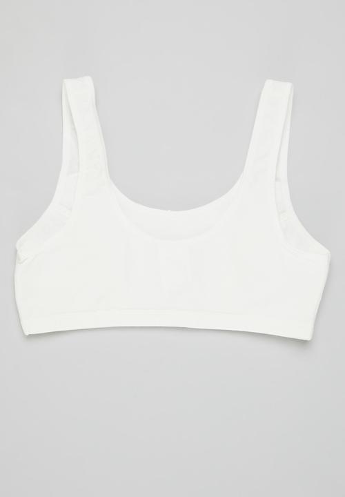 Pop Candy - Tween girls bra - white