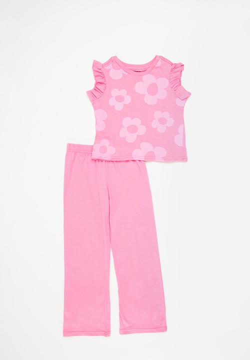 Pop Candy - Tee and pants pj set - pink