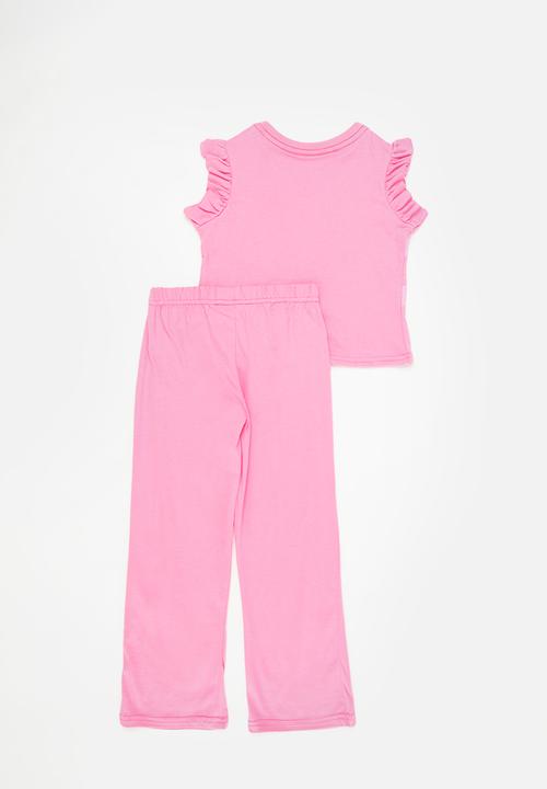Pop Candy - Tee and pants pj set - pink