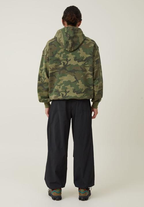 Cotton On - Parachute utility pant - black utility cargo