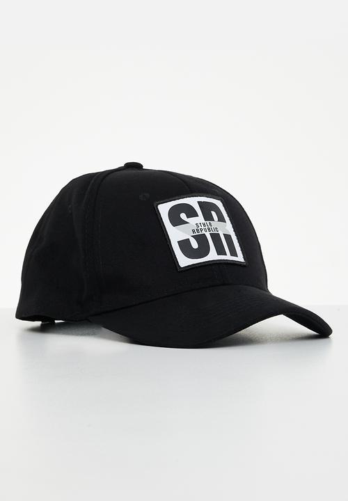 STYLE REPUBLIC - Katleho peak cap - black