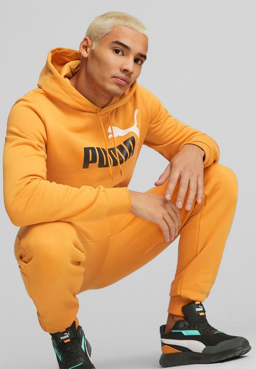 PUMA - Ess+ 2 col big logo hoodie fl - desert clay