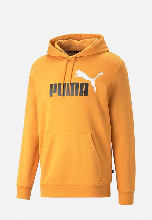 PUMA - Ess+ 2 col big logo hoodie fl - desert clay