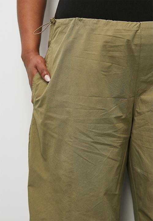 Superbalist - Parachute trouser - deep green