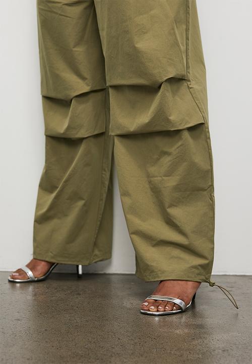 Superbalist - Parachute trouser - deep green