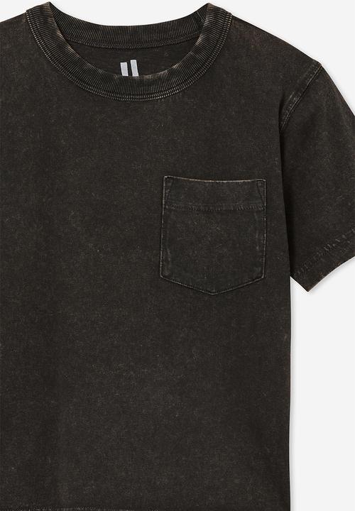Cotton On - Essential short sleeve tee - phantom wash