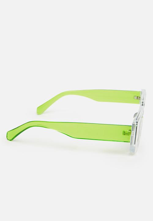 Superbalist - Luka square frame sunglasses - green