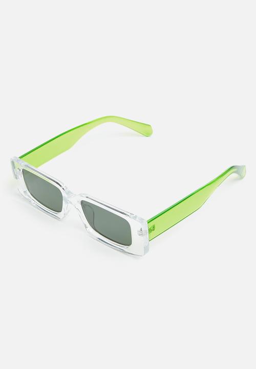 Superbalist - Luka square frame sunglasses - green