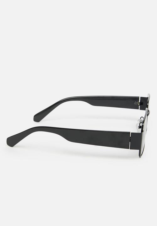 Superbalist - Sawyer rectangular sunglasses - black
