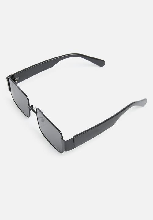 Superbalist - Sawyer rectangular sunglasses - black