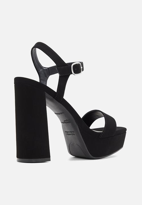 Call It Spring - Gretchen platform sandal - black