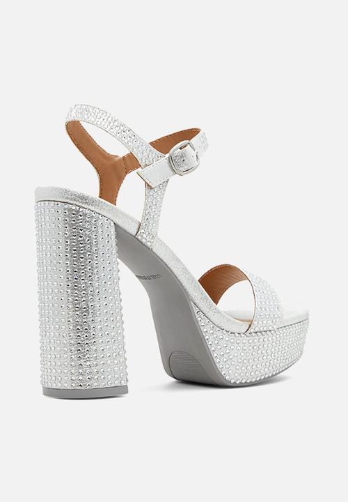 Call It Spring - Gretchen platform sandal - silver