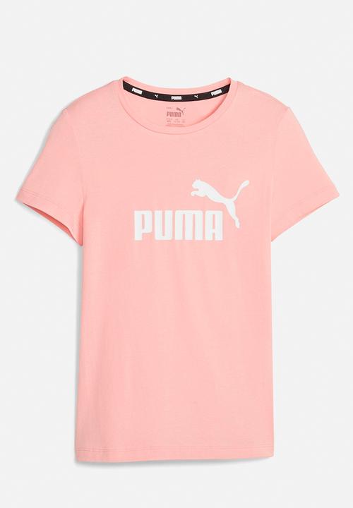 PUMA - Ess logo tee g - peach smoothie