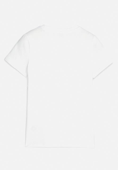 PUMA - Classics sweater wthr logo tee g - puma white