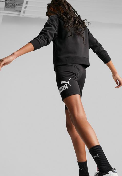 PUMA - Ess+ logo short leggings g - puma black