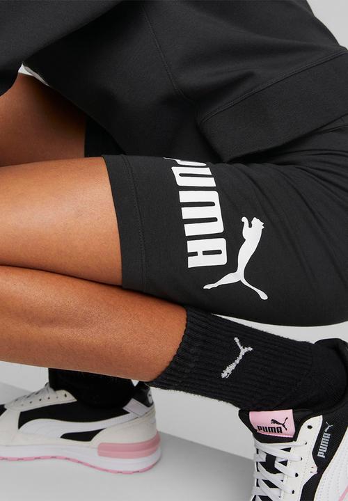 PUMA - Ess+ logo short leggings g - puma black