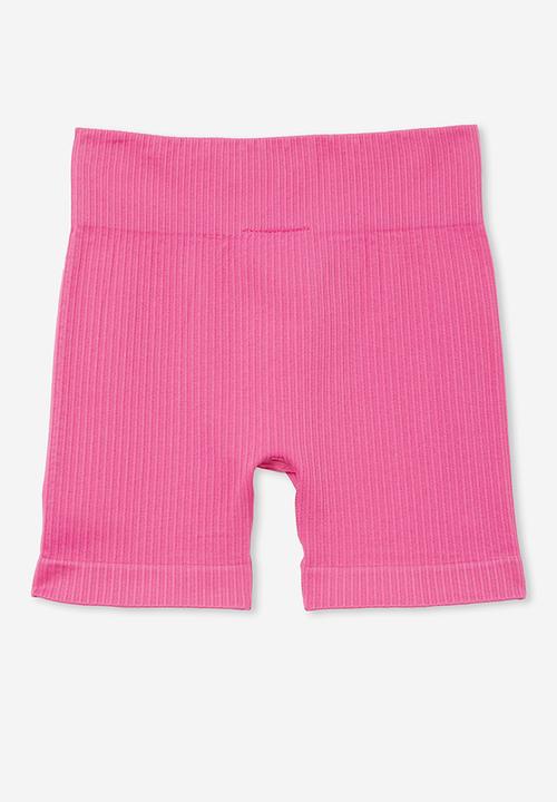 Cotton On - Isla seamfree bike short - raspberry pink