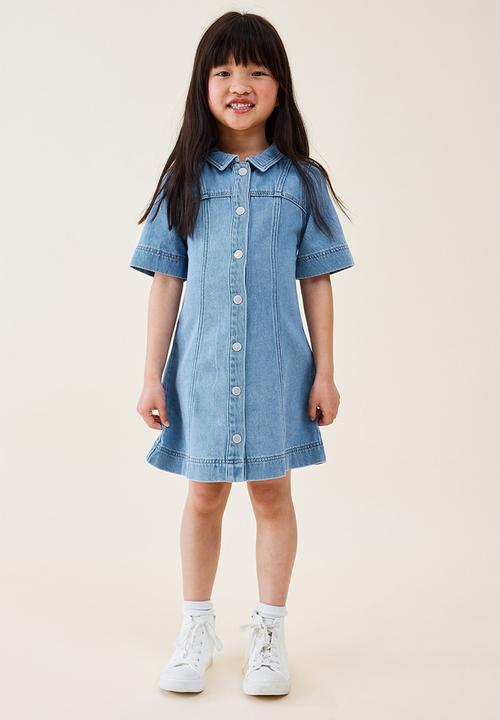 Cotton On - Dakota denim dress - weekend wash