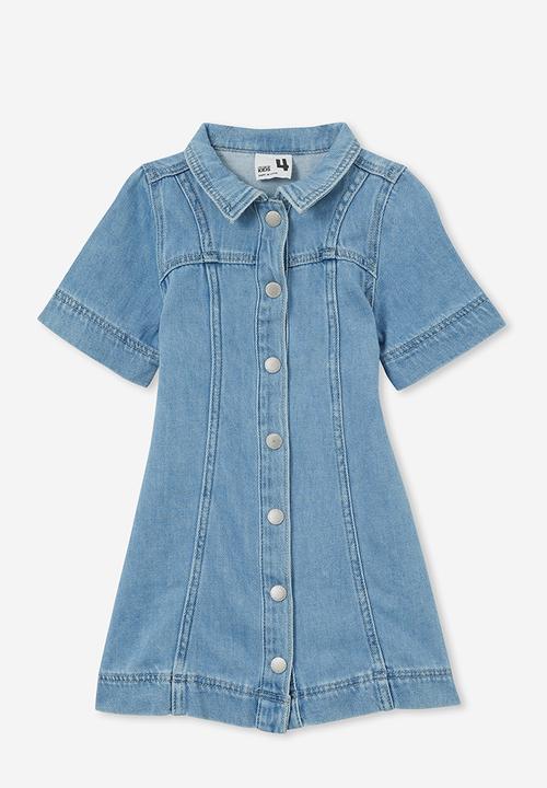 Cotton On - Dakota denim dress - weekend wash