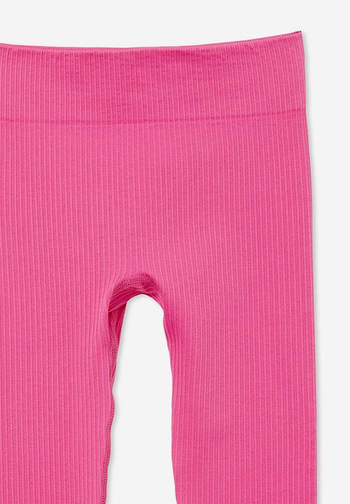 Cotton On - Imogen seamfree legging - raspberry pink