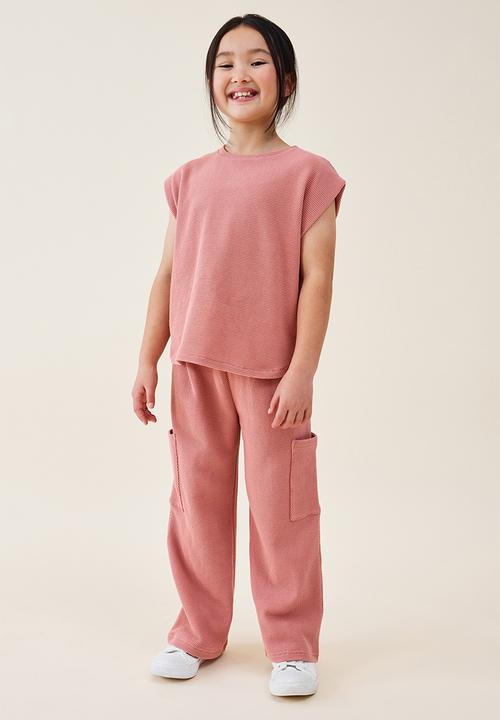 Cotton On - Erika pant - clay pigeon