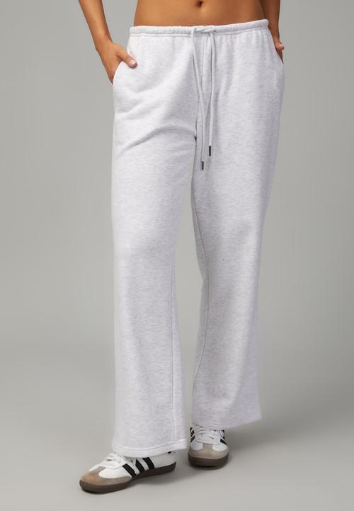 Factorie - Straight leg trackpant - silver marle