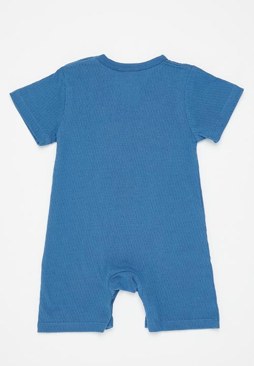 Pop Candy - Short sleeve romper - blue