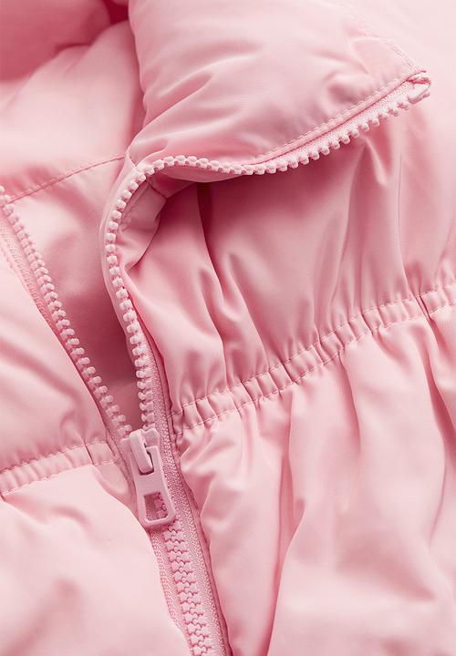 H&M - Puffer gilet - light pink