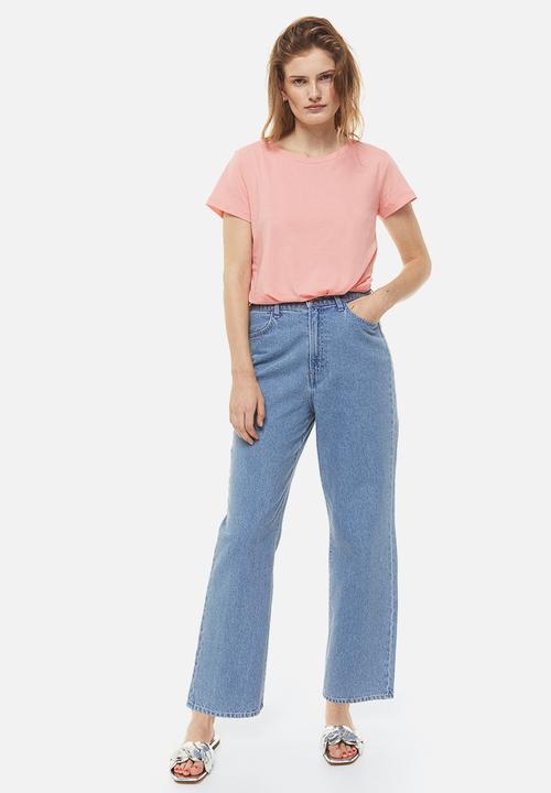 H&M - Cotton t-shirt - peach pink 