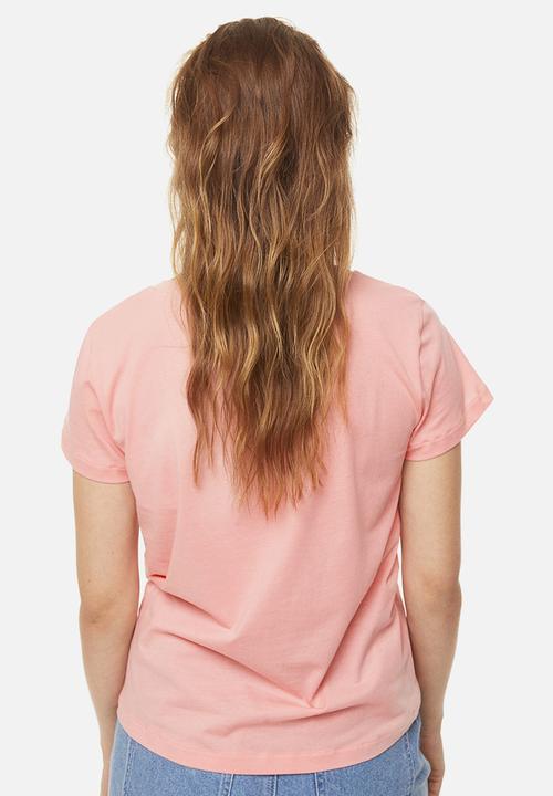 H&M - Cotton t-shirt - peach pink 