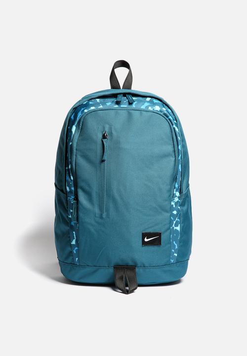 teal nike backpack