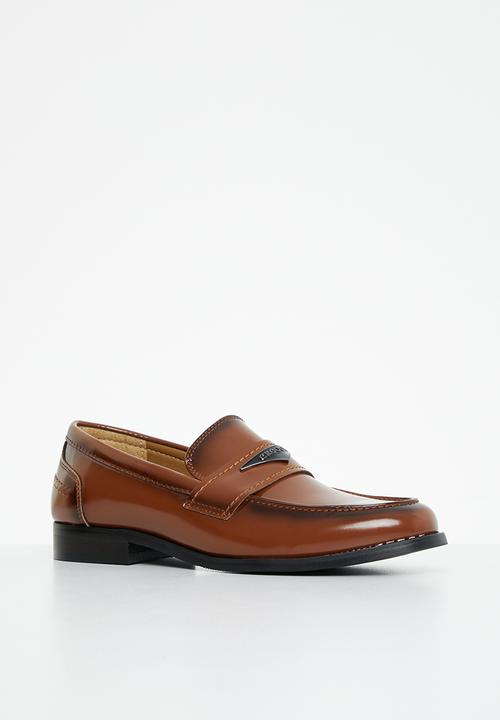 PC - Crouch leather slip on - brown