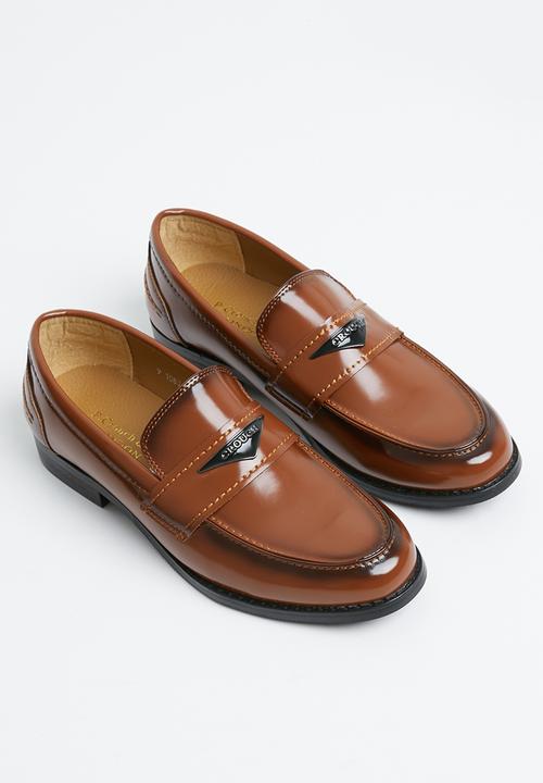 PC - Crouch leather slip on - brown