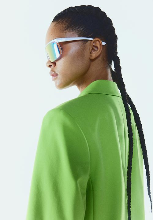 H&M - Single-breasted blazer - lime green 