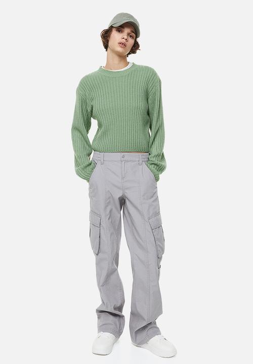 H&M - Rib-knit jumper - green