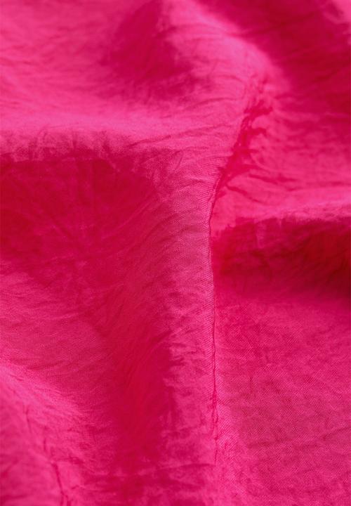 H&M - Smocked-waist dress - cerise
