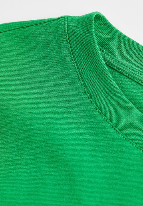 H&M - Cotton T-shirt - green